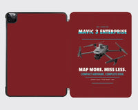 Thumbnail for DJI Mavic 3 Enterprise design on dark red ipad tablet case