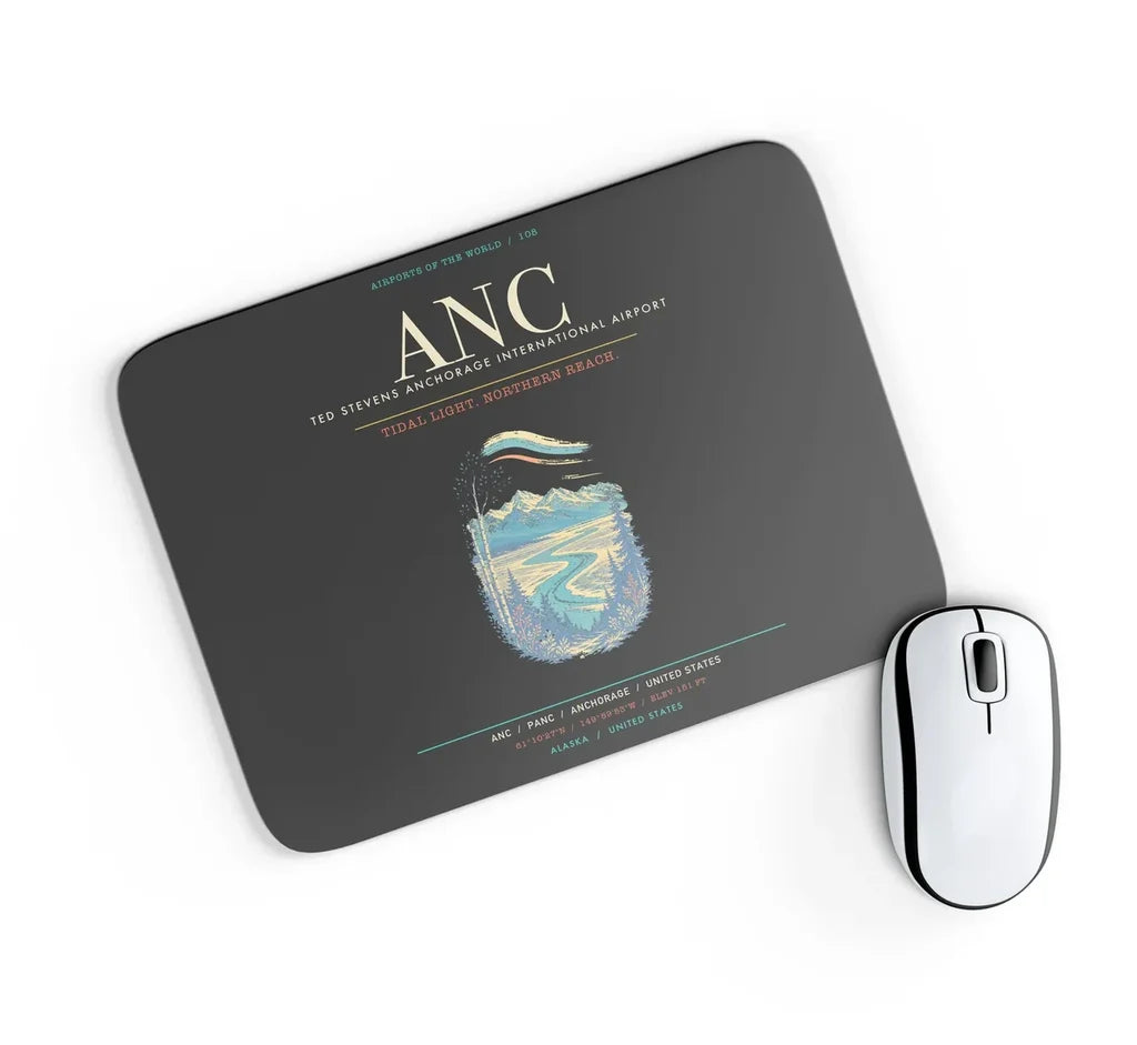 Ted Stevens Anchorage International Airport ANC - Black