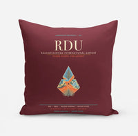 Thumbnail for Raleigh-Durham International Airport RDU - Dark Red