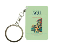 Thumbnail for Antonio Maceo Airport (SCU) design on light green key chain