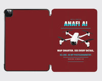 Thumbnail for Parrot ANAFI Ai design on dark red ipad tablet case