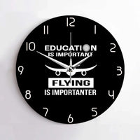Thumbnail for Flying is Importanter Wall Clock - view 2