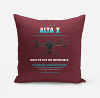 Thumbnail for Freefly Alta X design on dark red pillow