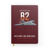 Thumbnail for Avro Vulcan B2 design on dark red notebook