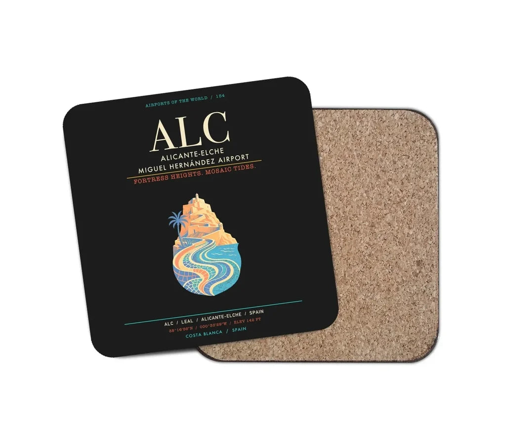 Alicante-Elche Miguel Hernandez Airport ALC - Black