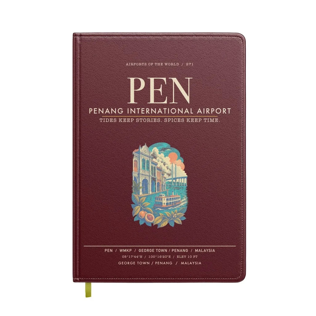 Penang International Airport PEN - Dark Red