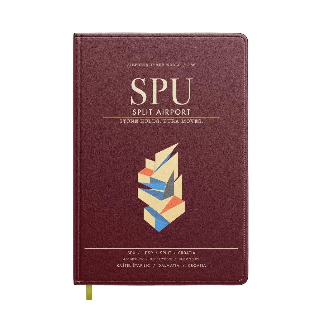 Split Airport SPU - Dark Red