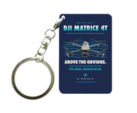 Thumbnail for DJI Matrice 4T Key Chain design on navy blue key chain