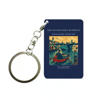 Thumbnail for VINTAGE G4278 - The Postmaster's Rowboat - Designed Key Chain design on navyblue