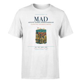 Single-Side Printing — Adolfo Suarez Madrid-Barajas Airport (MAD) Double-Side T-Shirt