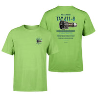 Thumbnail for TAY 611-8 design on light green t shirt