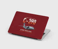 Thumbnail for C-390 Millennium design on dark red MacBook case