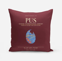 Thumbnail for Gimhae International Airport Busan PUS - Dark Red