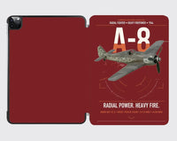 Thumbnail for Focke-Wulf Fw 190A-8 design on dark red ipad tablet case