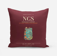 Thumbnail for Nagasaki Airport NGS - Dark Red
