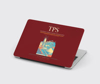 Thumbnail for Vincenzo Florio Airport Trapani-Birgi (TPS) design on dark red MacBook case