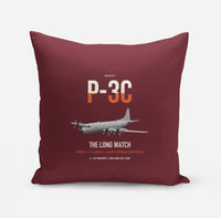 Thumbnail for P-3C Orion design on dark red pillow