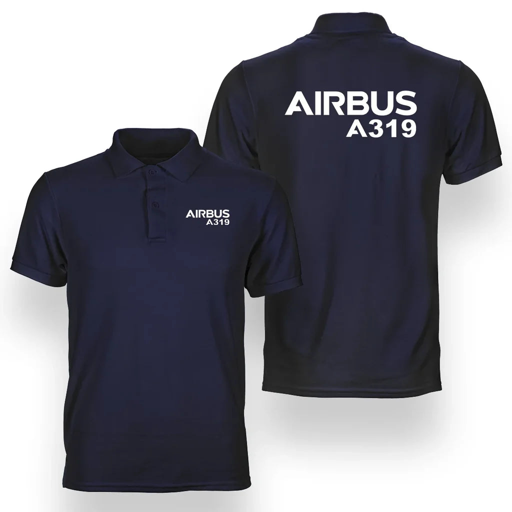 Customisable Airbus A319 Polo Shirt - view 12