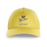Thumbnail for Dassault Mirage IIIC design on yellow printed hat