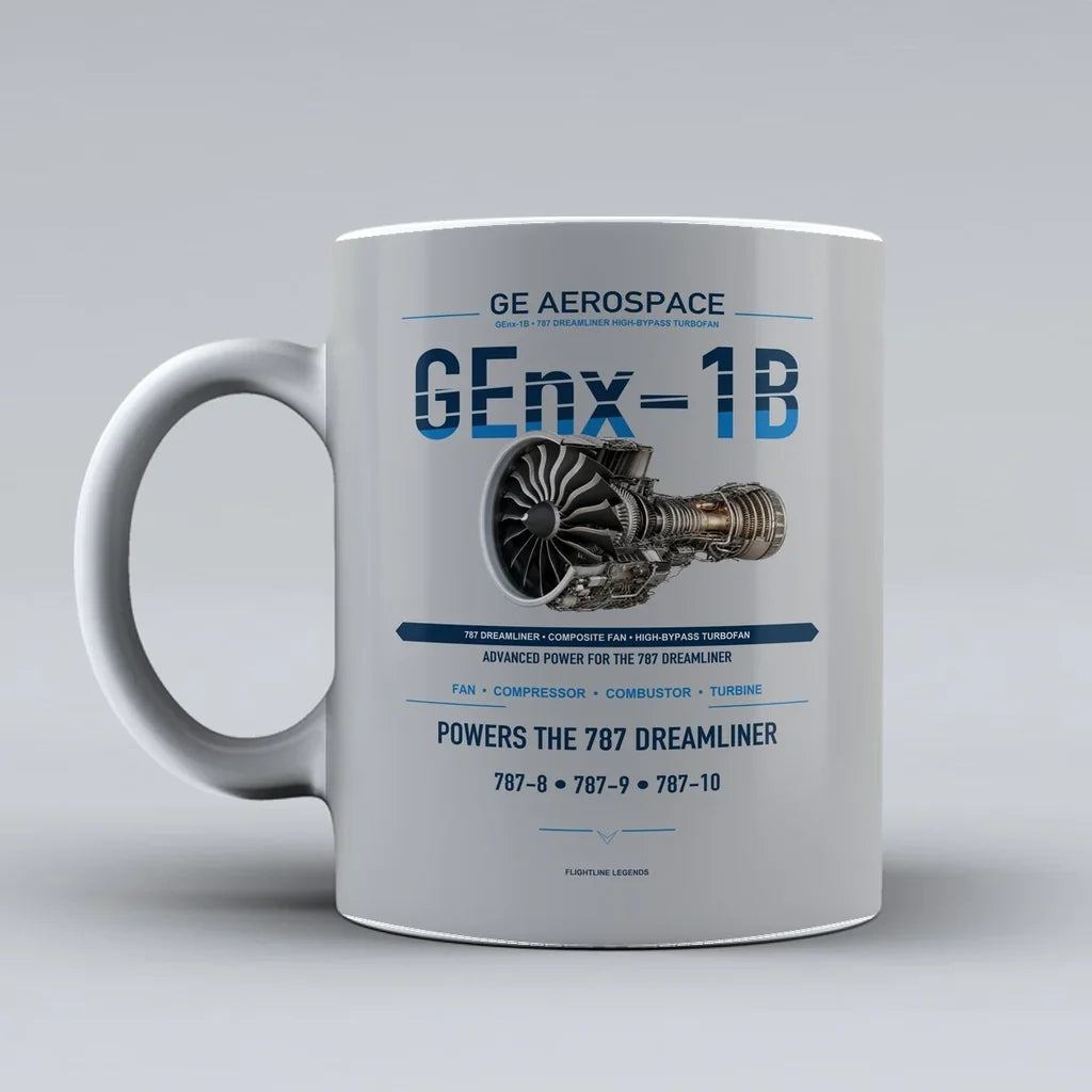 Mug design on light gray genx 1b