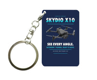 Thumbnail for Skydio X10 Key Chain design on navy blue key chain