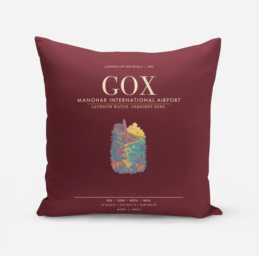 Manohar International Airport Mopa GOX - Dark Red