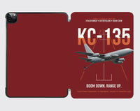 Thumbnail for KC-135 STRATOTANKER design on dark red ipad tablet case