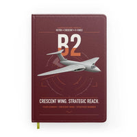 Thumbnail for Handley Page Victor B2 design on dark red notebook