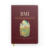 Thumbnail for Central Illinois Regional Airport (BMI) design on dark red notebook