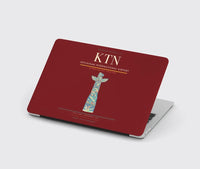 Thumbnail for Ketchikan International Airport (KTN) design on dark red MacBook case