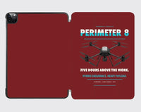 Thumbnail for Skyfront Perimeter 8 design on dark red ipad tablet case