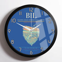 Thumbnail for Billings Logan International Airport BIL Wall-Clock Framed - Blue