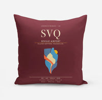 Thumbnail for Seville Airport SVQ - Dark Red