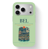 Thumbnail for Belem Airport (BEL) design on light green iPhone 17 Pro MagSafe case