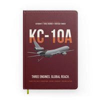 Thumbnail for KC-10A EXTENDER design on dark red notebook