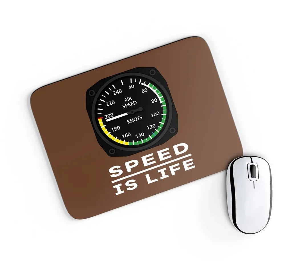 Speed Is Life Mouse Pad - view 3