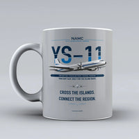 Thumbnail for YS-11A Mug design on light gray namc