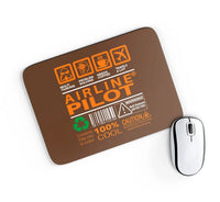 Thumbnail for Airline Pilot Label Mouse Pad - view 3