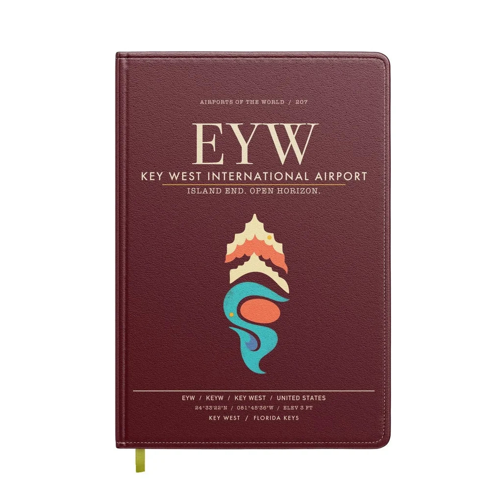 Key West International Airport EYW - Dark Red