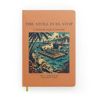Thumbnail for VINTAGE G4069 - The Atoll Fuel Stop - Designed Notebooks design on orange