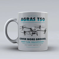 Thumbnail for Agras T50 Mug design on light gray dji