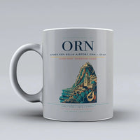 Thumbnail for Ben Bella Airport ORN — Oran Mug design on light gray ahmed