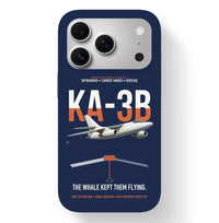 Thumbnail for KA-3B Skywarrior design on navy blue magsafe iphone case, for iPhone 17 Pro