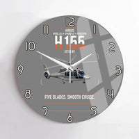 Thumbnail for Airbus H155 EC155 B1 design on gray no frame wall clock