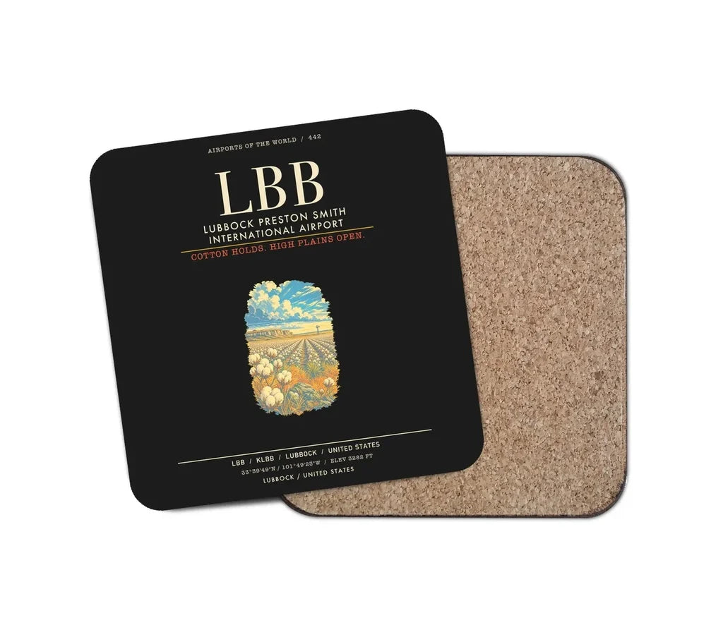 Lubbock Preston Smith International Airport LBB - Black