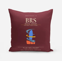Thumbnail for Bristol Airport BRS - Dark Red