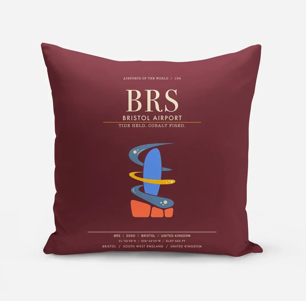Bristol Airport BRS - Dark Red