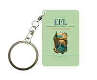 Thumbnail for Kefalonia International Airport (EFL) design on light green key chain