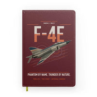 Thumbnail for F-4E Phantom II design on dark red notebook
