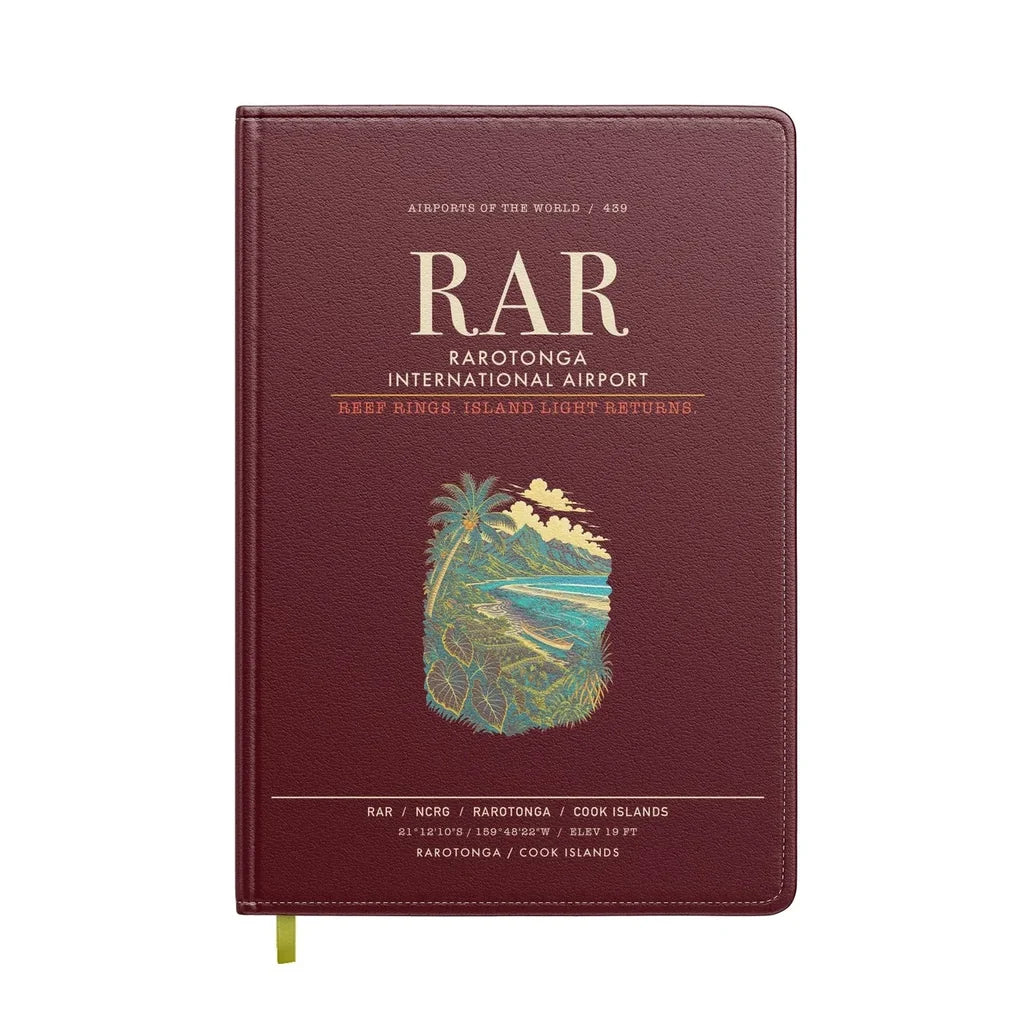 Rarotonga International Airport RAR - Dark Red